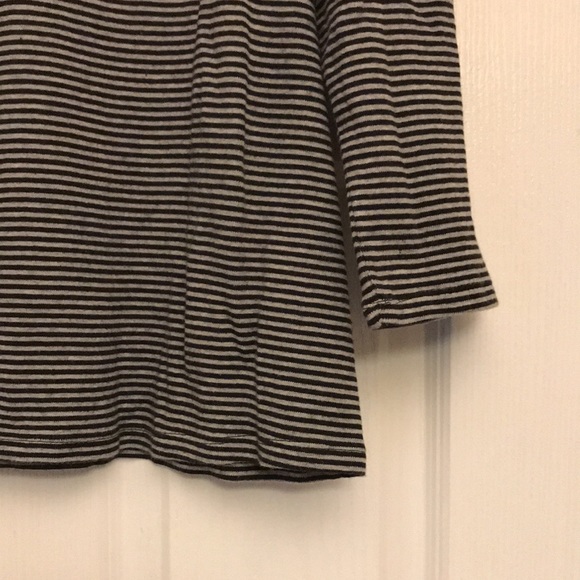 Kim Rogers women’s striped 3/4 sleeve top size XL - Picture 3 of 16